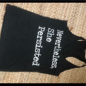 Nevertheless, she persisted tank